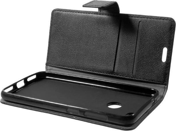 Produktbild MU Classic Leder Hülle mit Standfunktion (Huawei Y6 Pro (2017))