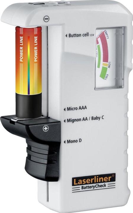 Laserliner Batterietester BatteryCheck, Batterietyp: LR03 / AAA