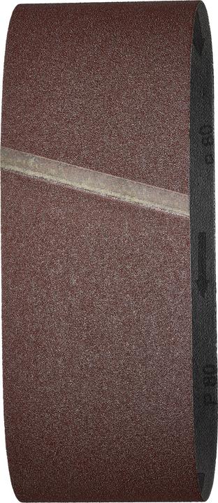 Actual product image wolfcraft 6 Fabric Sanding Belts 76 x 457 mm, grain 120 (120)