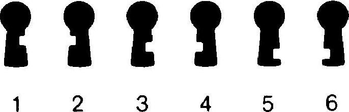 Produktbild Heusser Schlüsselschilder TERZA-Combi (Profilzylinder)