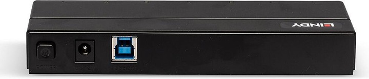 Actual product image Lindy 43228 (USB-B, 7 Ports)