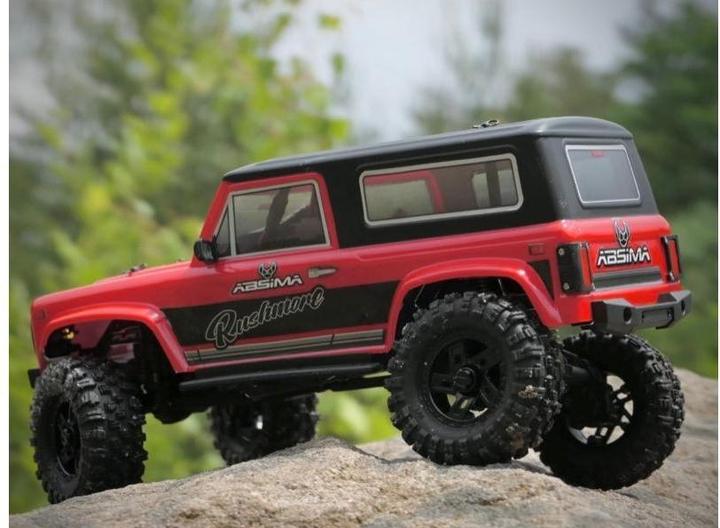 Produktbild Absima Rock Crawler CR18P V3 Rushmore BL, 4WD, RTR, 1:18 Rot (RTR Ready-to-Run)
