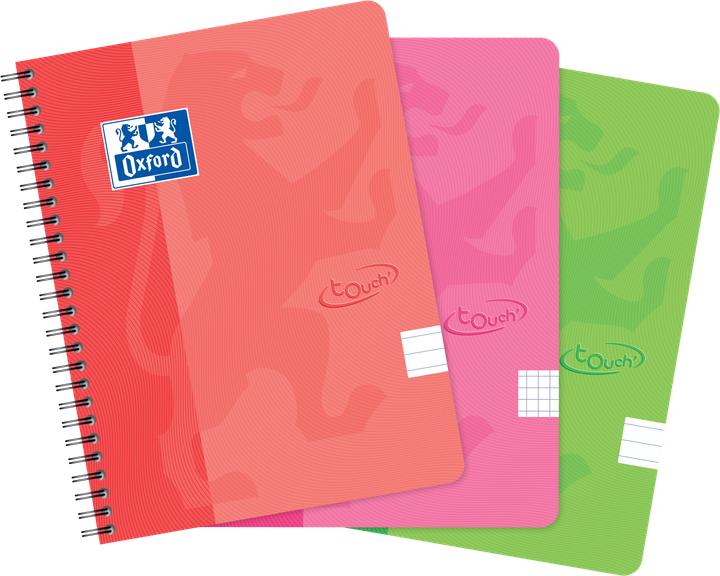 Produktbild Oxford Touch Spiralheft A4 5mm kariert (A4, Kariert)