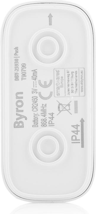 Actual product image Byron Radio Bell Radio Bell Push Button (Wireless)
