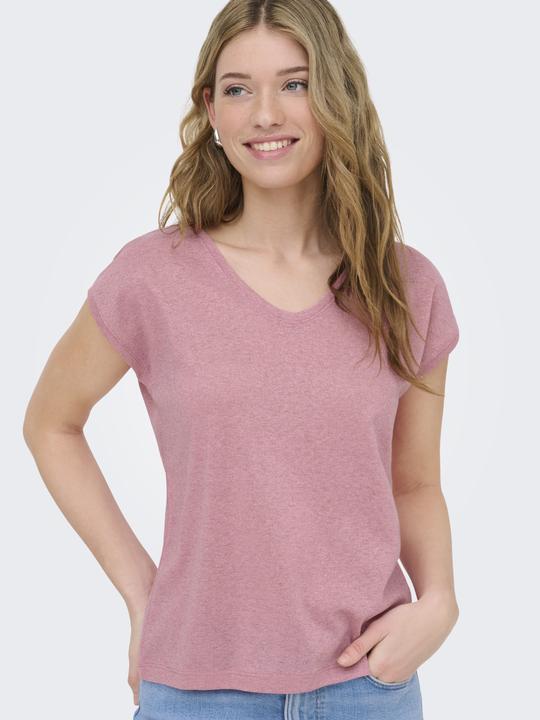 Immagine prodotto Only Onlsilvery S/S V Neck Lurex Top Jrs Noos (M)