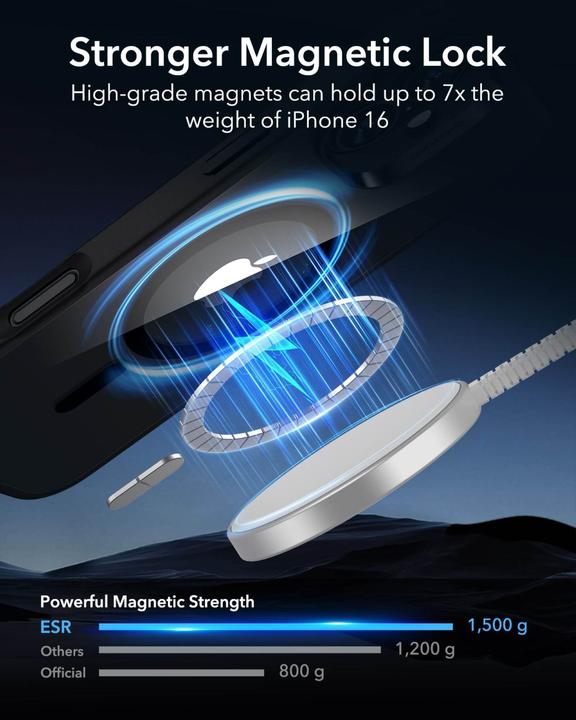 Immagine prodotto ESR Custodia ibrida classica HaloLock (Apple iPhone 16)