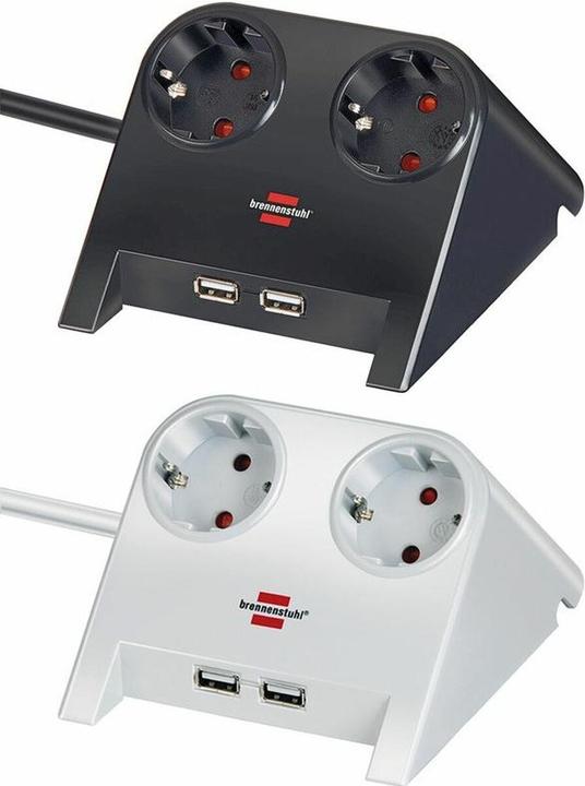 Produktbild Brennenstuhl Desktop Power USB Charger (4x, USB-A, 1.80 m)