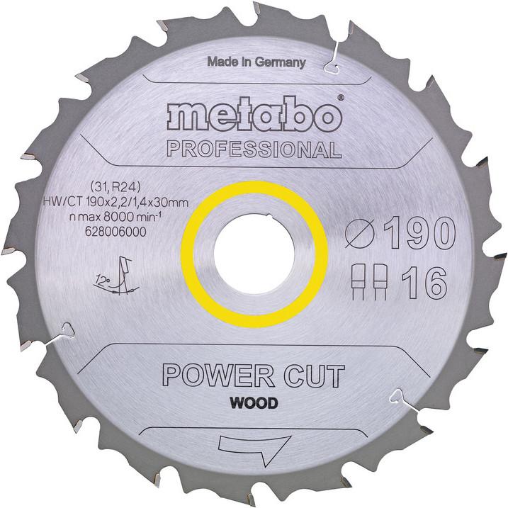 Metabo, Sägeblatt, Kreissägeblatt HW/CT52x20x24