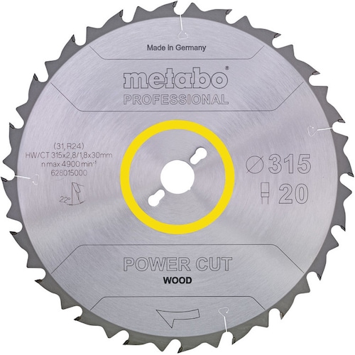 Metabo, Sägeblatt, Kreissägeblatt HW/CT 35