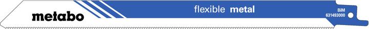 Actual product image Metabo 5 reciprocating saw blades. Metal. Flexible series. 225x