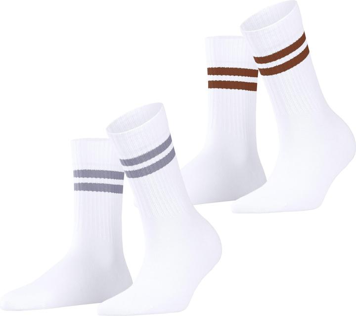 Produktbild Esprit Tennis Stripe 2-Pack Damen (2er Pack, 35 - 38)