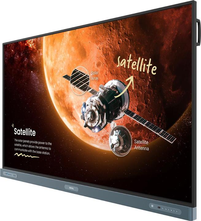 Produktbild BenQ RP6504, 165,1 cm (65"), 1428,5 x 803,5 mm, 450 cd/m², 3840 x 2160 Pixel, 4K Ultra HD, IPS (3840 x 2160 Pixel, 65")