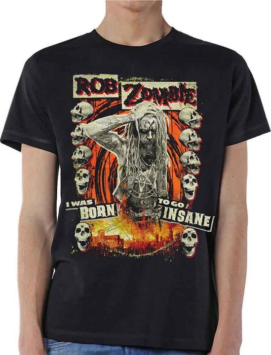 Rob Zombie Born To Go Insane Men's