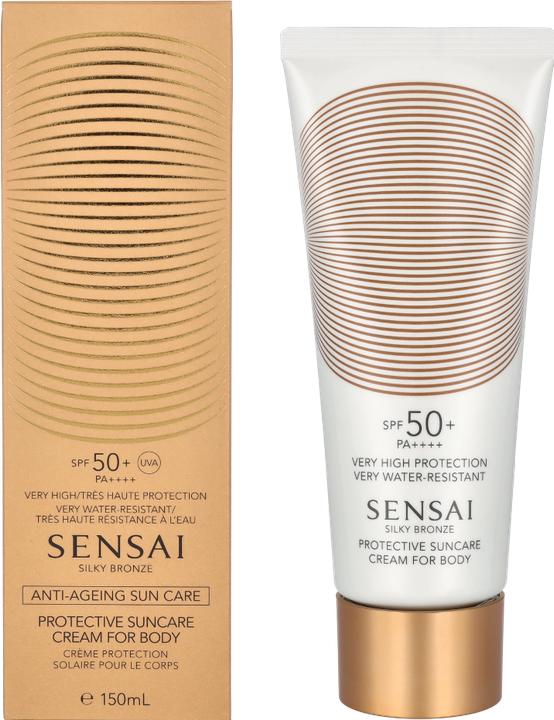 Produktbild Sensai Silky Bronze Protective Suncare Cream For Body 50+ (Sonnencreme, SPF 50+, 150 ml)