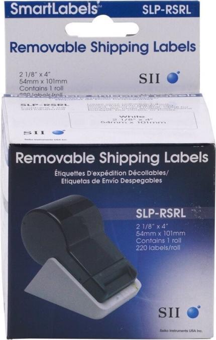 Image du produit Seiko SLP-RSRL Etiquettes d'expédition, détachables, 1 rouleau à 220 étiquettes