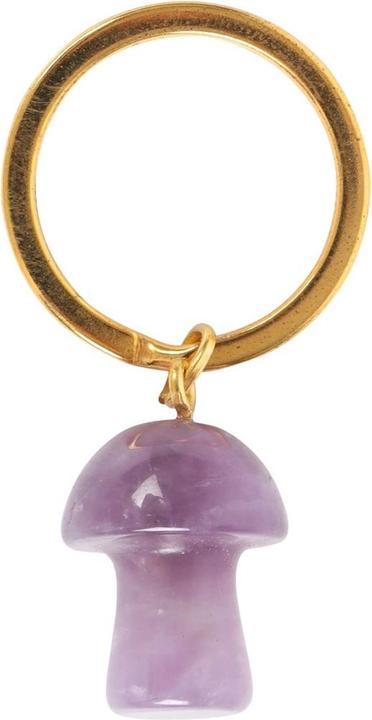 Produktbild Something Different Amethyst Schlüsselanhänger Pilz