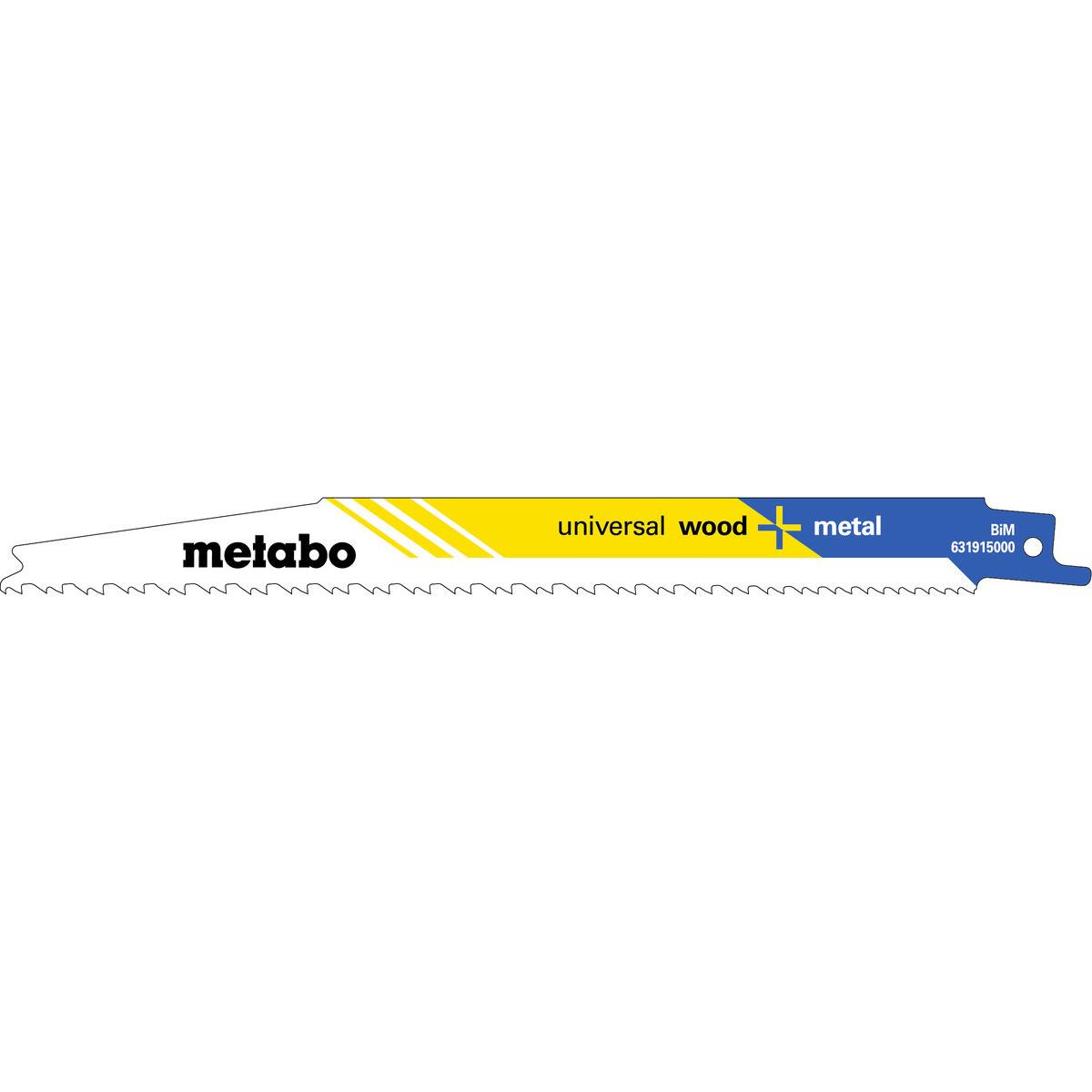 Metabo, Sägeblatt, Säbelsägeblätter200