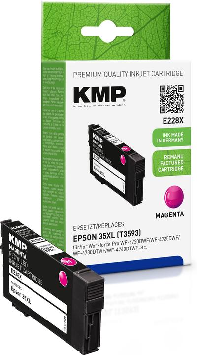 Produktbild KMP Tintenpatrone für Workforce Pro WF 4720 35XL Magenta (M)