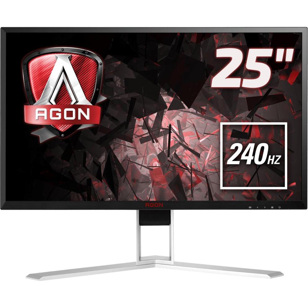 AOC Ag251fz (1920 x 1080 Pixel, 25"), Monitor, Schwarz, Rot