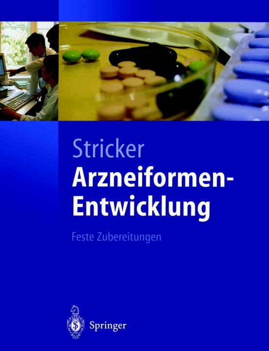 Produktbild Arzneiformen-Entwicklung (Deutsch, Herbert Stricker, 2012)