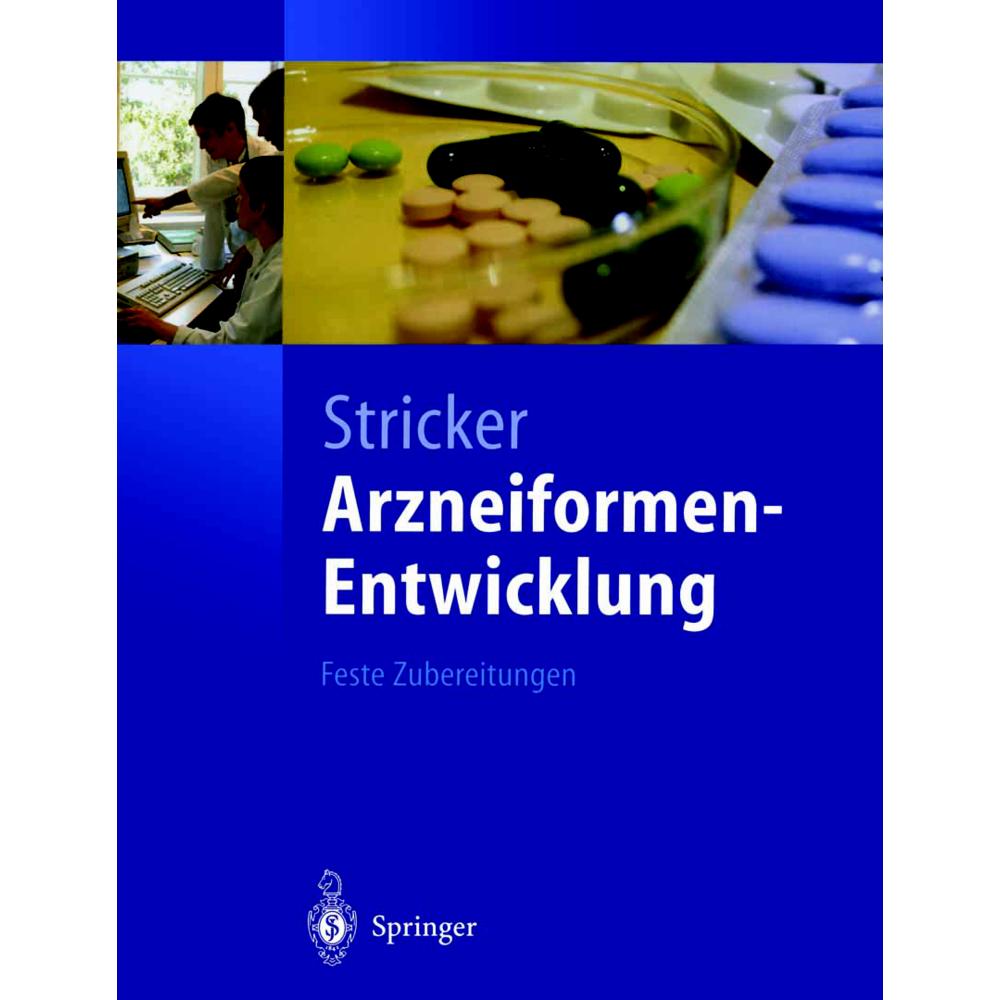 Arzneiformen-Entwicklung, Fachbücher