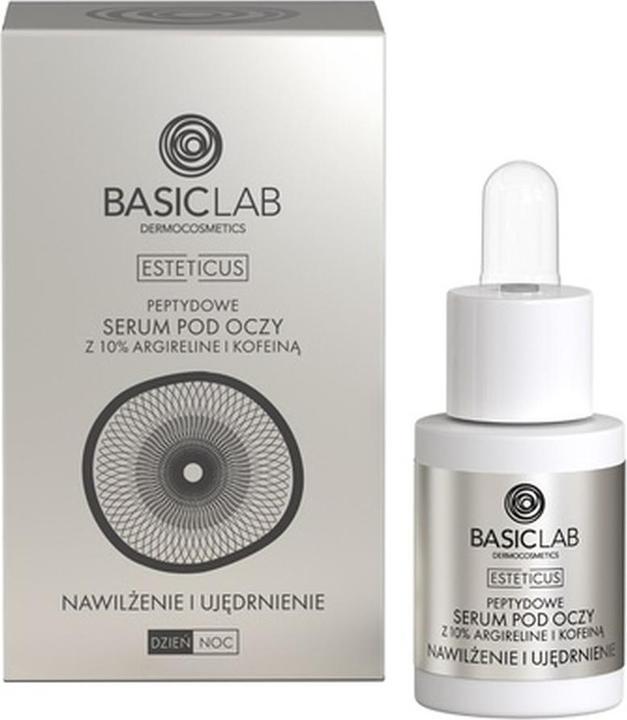 BasicLab Esteticus Anti-Wrinkle Treatment Under Eyes Hydration And Firms 15Ml (Augenpflege Serum, 15 ml, Tag)