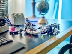 Actual product image LEGO Imperial Dropship vs. Rebel Scout Speeder (40755, LEGO Star Wars)