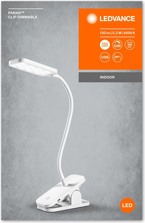 Produktbild Ledvance Panan Clip Square (80 lm)