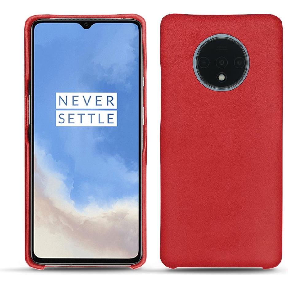 Thumbnail - Noreve Lederschutzhülle (OnePlus 7T), Smartphone Hülle, Rot