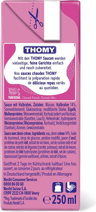 Produktbild THOMY Rahmsauce (256 g)