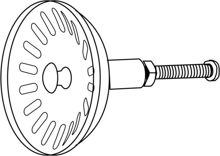 Produktbild Magni Ersatz-Sieb, Edelstahl, Ø 81 mm, für Korbventil Ø 114 mm, mit Schraube