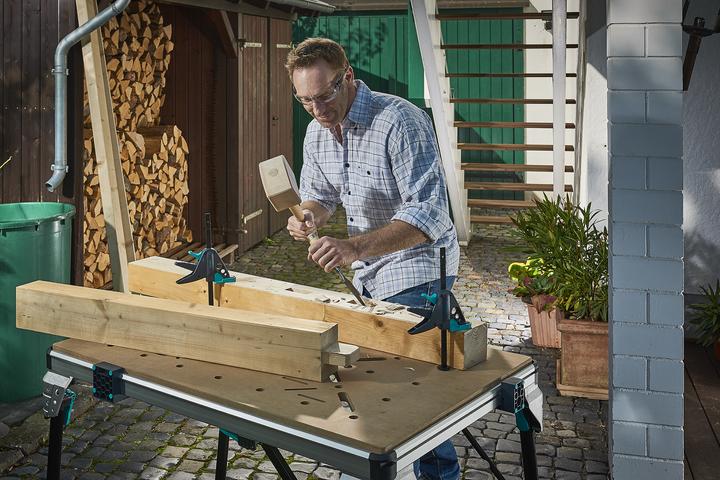 Actual product image wolfcraft PRO 65-150-W Work Table Clamp (120 mm)