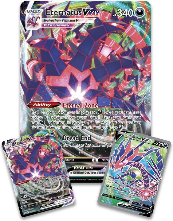 Actual product image Pokémon Endynalos VMAX Premium Collection Box - EN (English, Box Set & Collection)