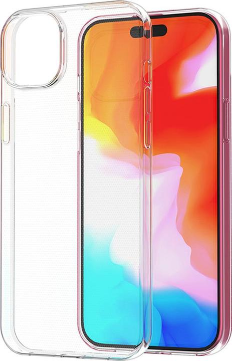 Produktbild Hurtel iPhone 15 Plus case from the Ultra Clear series in transparent color (Apple iPhone 15 Plus)