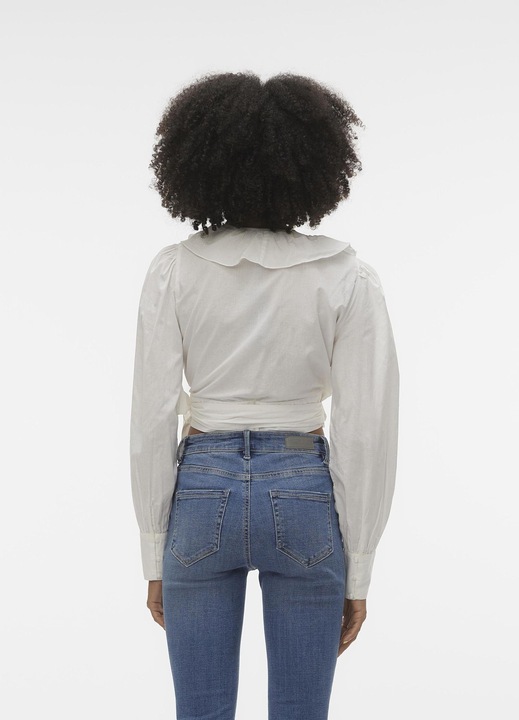 Image du produit Vero Moda Vmnoajane Ls Cropped Wrap Top Top (S)