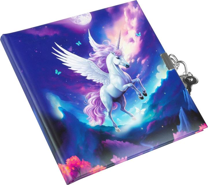 Produktbild Goldbuch Tagebuch Einhorn Diana (16.5 x 16.5 cm, Blanko)