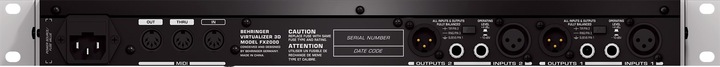 Produktbild Behringer Virtualizer 3D FX2000 (Multieffekt)