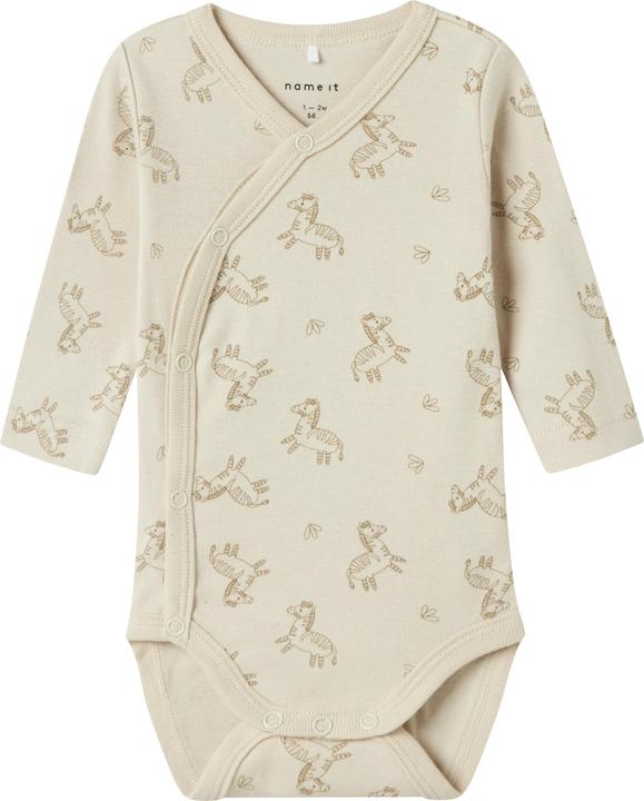 Actual product image Name it Nbnbody 2p Ls Wrap Rainy Day Zebra Noos (68)