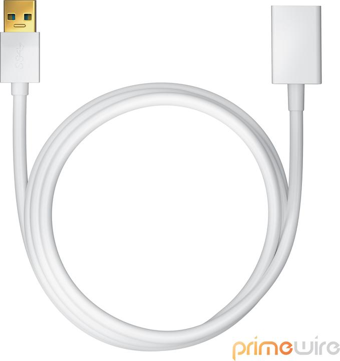 Produktbild Primewire USB 3.2 Gen1 Verlängerungskabel - USB Erweiterungskabel USB Verlängerung - bis zu 5 Gbit/s (2 m, USB 3.0)