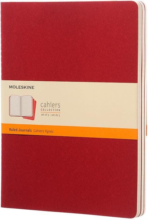 Moleskine Notizhefte Cahier (A5, Speziallineatur, Weicher Einband)