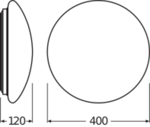 Actual product image Ledvance LED wall/ceiling light (1920 lm)