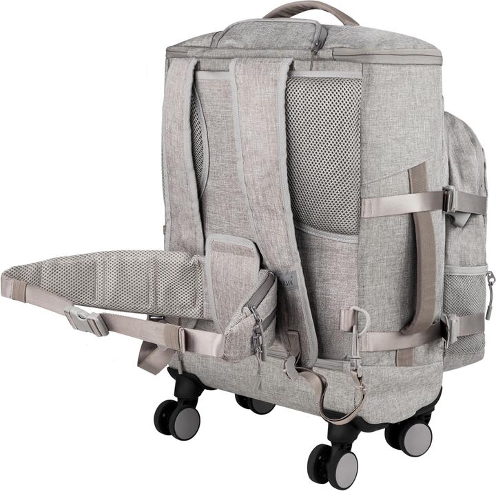 Produktbild Normani Reisetrolley mit kleinem 5L Rucksack und Hüftgurt - 9886 (44 l)