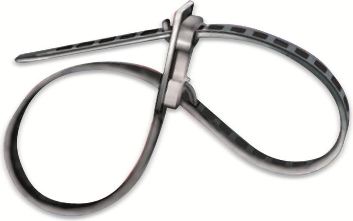 Actual product image HellermannTyton Cable tie Softfix L 340x11mm (Plastic cable ties, 340 mm, 6 pcs.)