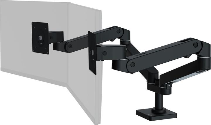 Actual product image Ergotron LX PRO ARM DUAL SIDE-BY-SIDEblack (Table, 27", 10 kg)