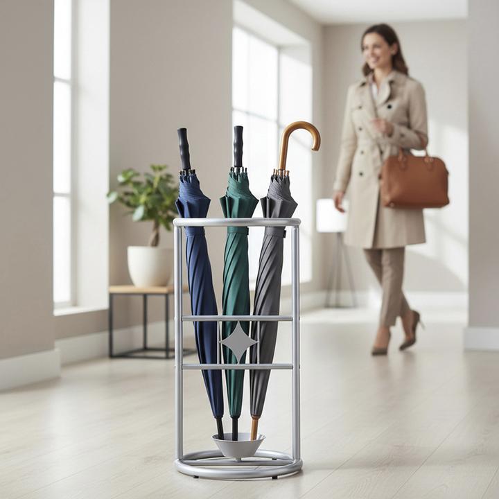 Actual product image HAKU Möbel Cast Iron Umbrella Stand, Rectangular