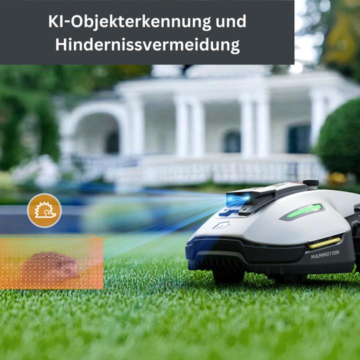 Actual product image Mammotion YUKA mini 800 (800 m², Without boundary wire)