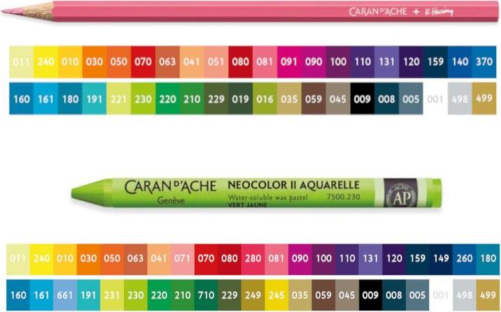 Actual product image Caran d'Ache Multiproduktset Keith Haring Sonderedition (Multicoloured, 82 x)