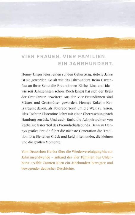 Produktbild Zeitenwende (Deutsch, Carmen Korn, 2018)