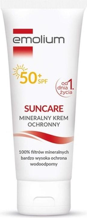 Immagine prodotto Emolium Crema solare protettiva minerale SPF50+ 50 ml (Crema solare, SPF 50+, 50 ml)