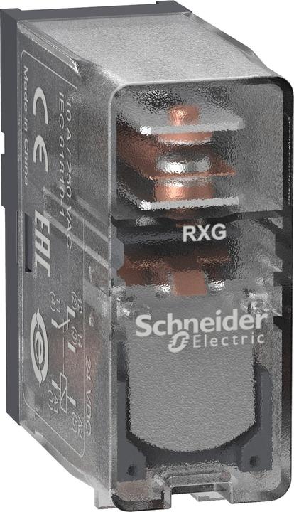 Produktbild Schneider Electric Relay 1CO 10A 24VDC Clear Cover